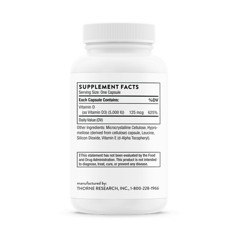 Vitamin D-5,000 - NSF Certified for Sport